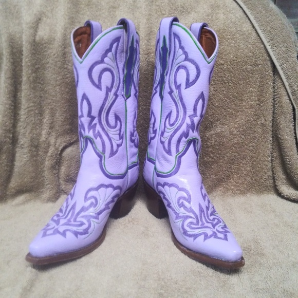 Dan Post Shoes - Dan Post Purple/Lavender Boots